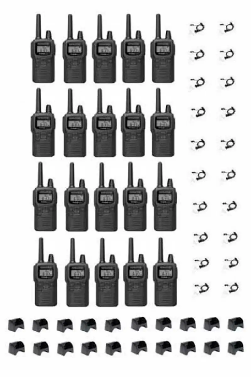 Kenwood PKT-300 ProTalk XLS PMR446 Portofoons - 20 Stuks - Zwart - afbeelding 6 van 6