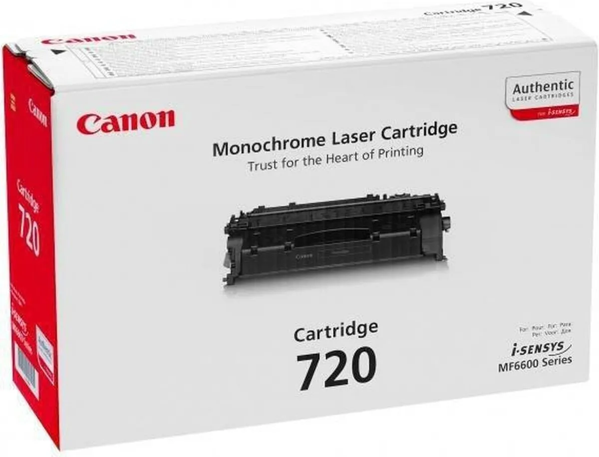 Canon CRG720 Tonercartridge - Zwart