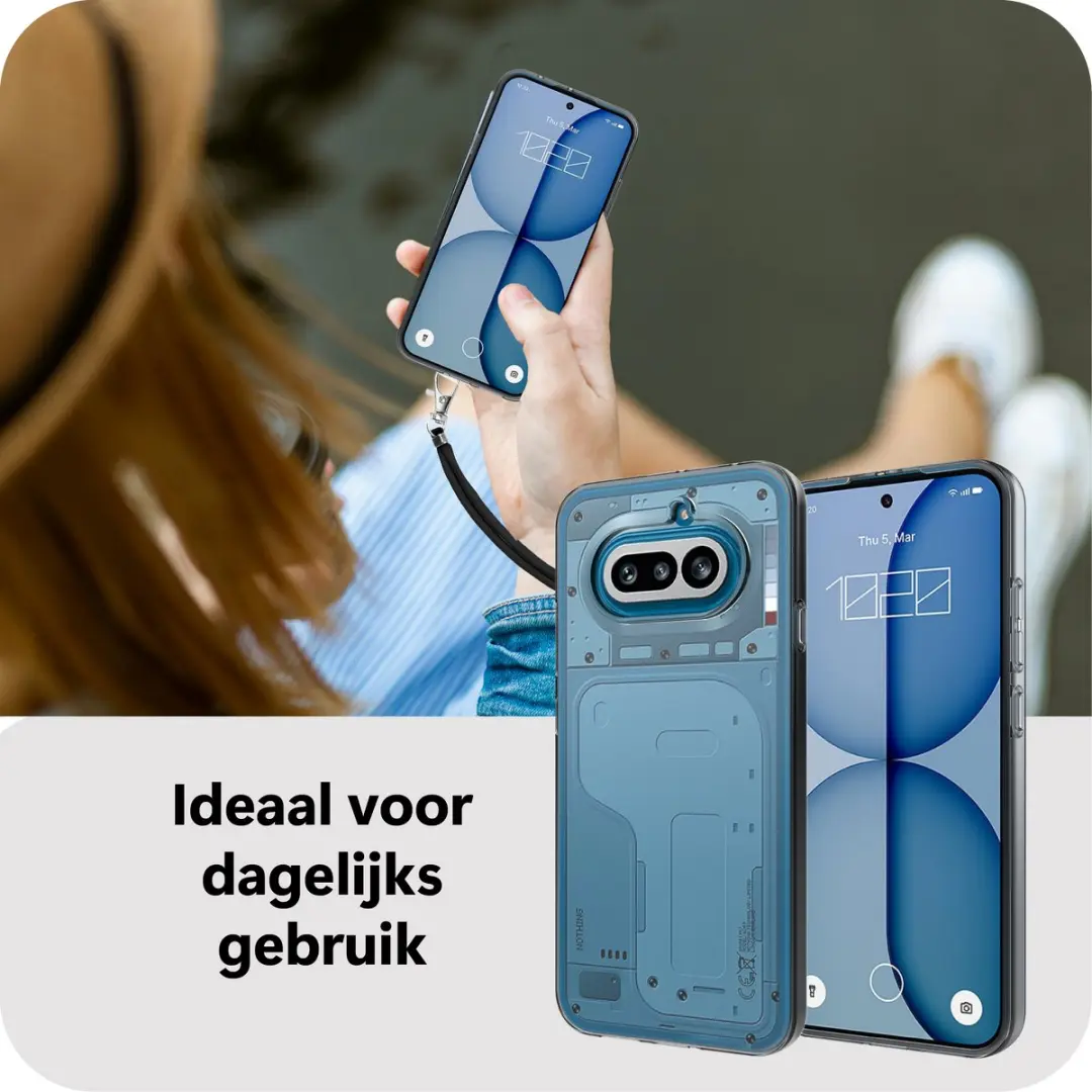 Just in Case Hoesje Nothing Phone (4a) MNT2903KL0L - Transparant