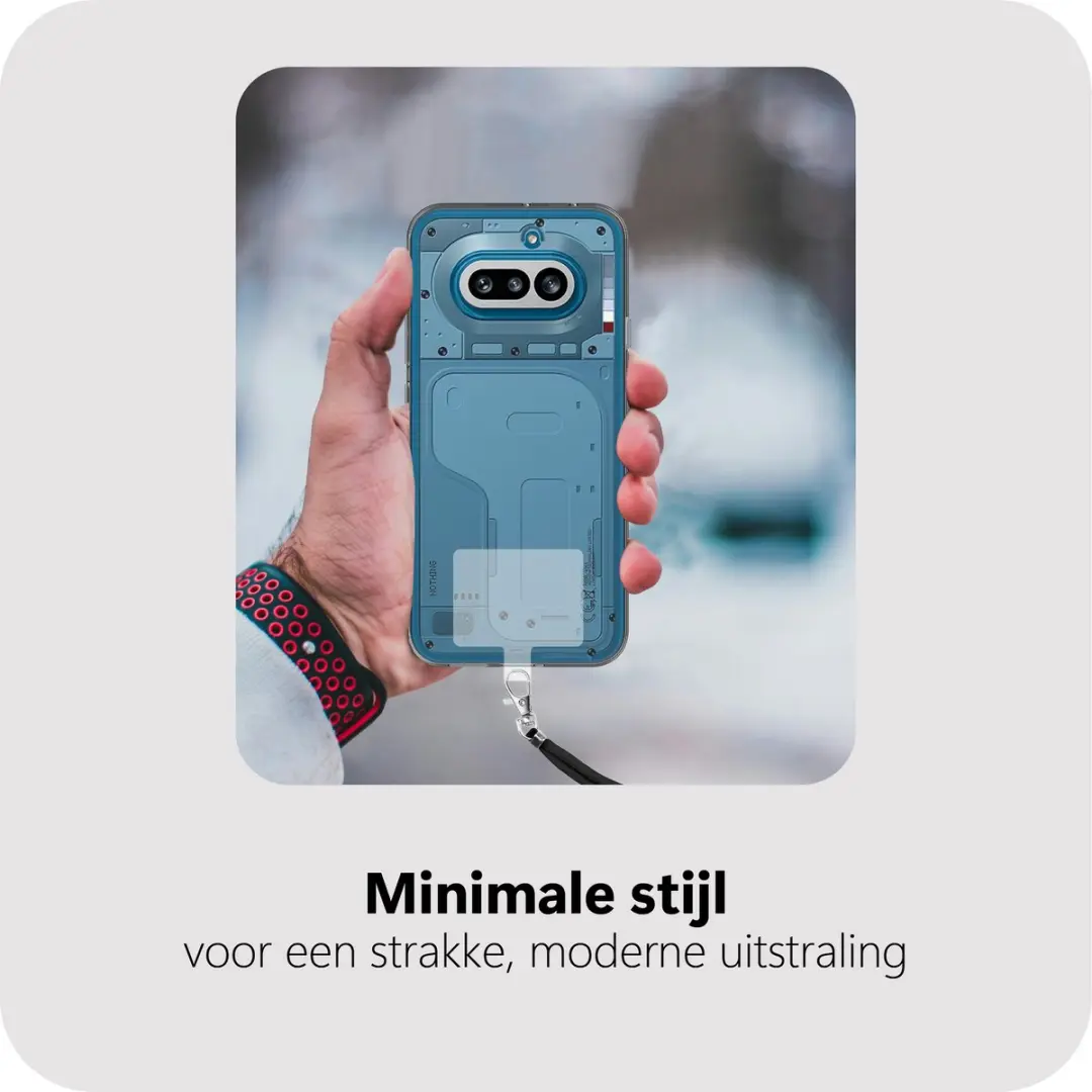 Just in Case Hoesje Nothing Phone (4a) MNT2903KL0L - Transparant - afbeelding 6 van 6