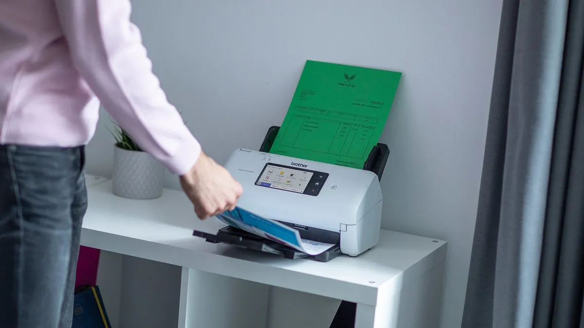 Brother ADS-4700W Scanner - Zwart