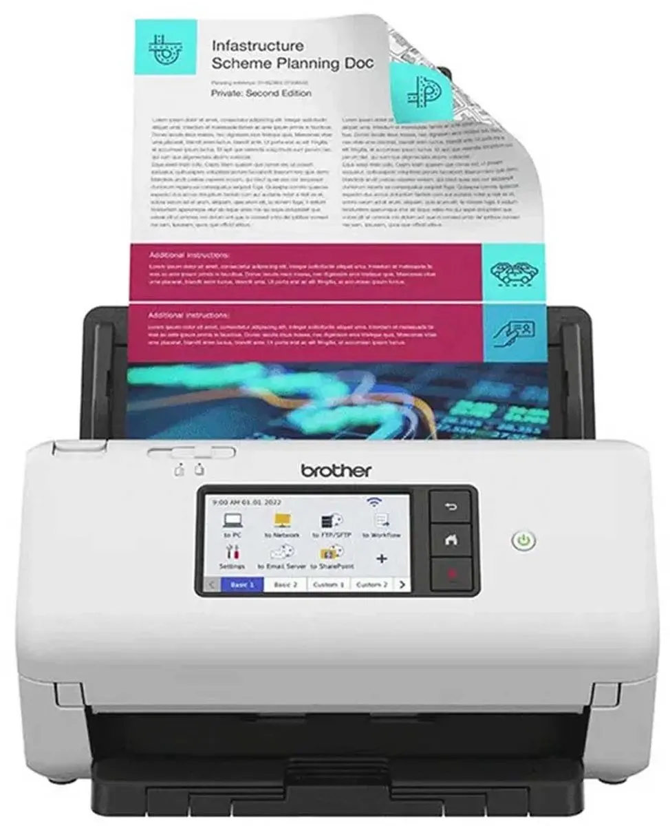 Brother ADS-4700W Scanner - Zwart