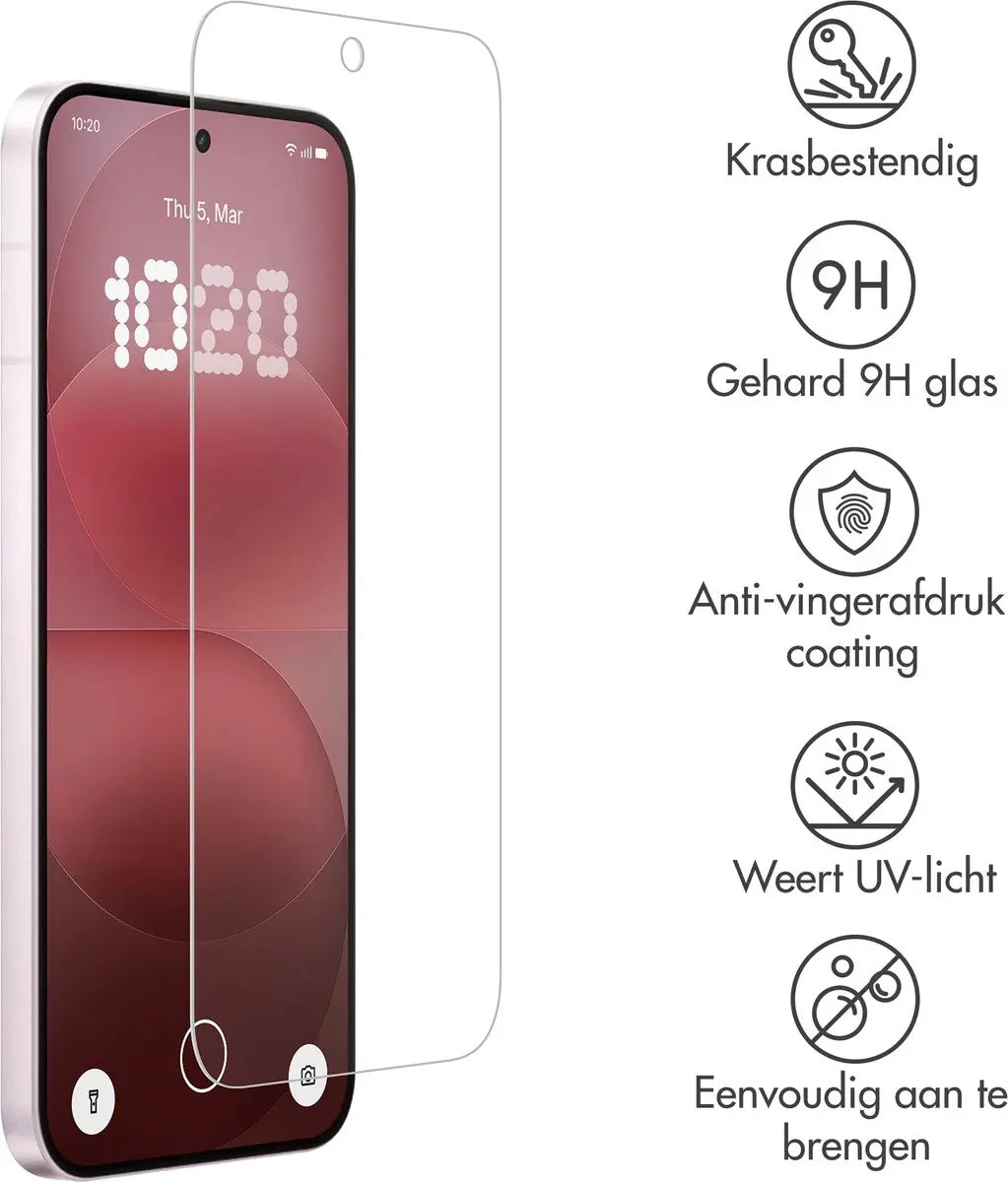 Accezz Screenprotector Nothing Phone (4a) Pro - Gehard Glas