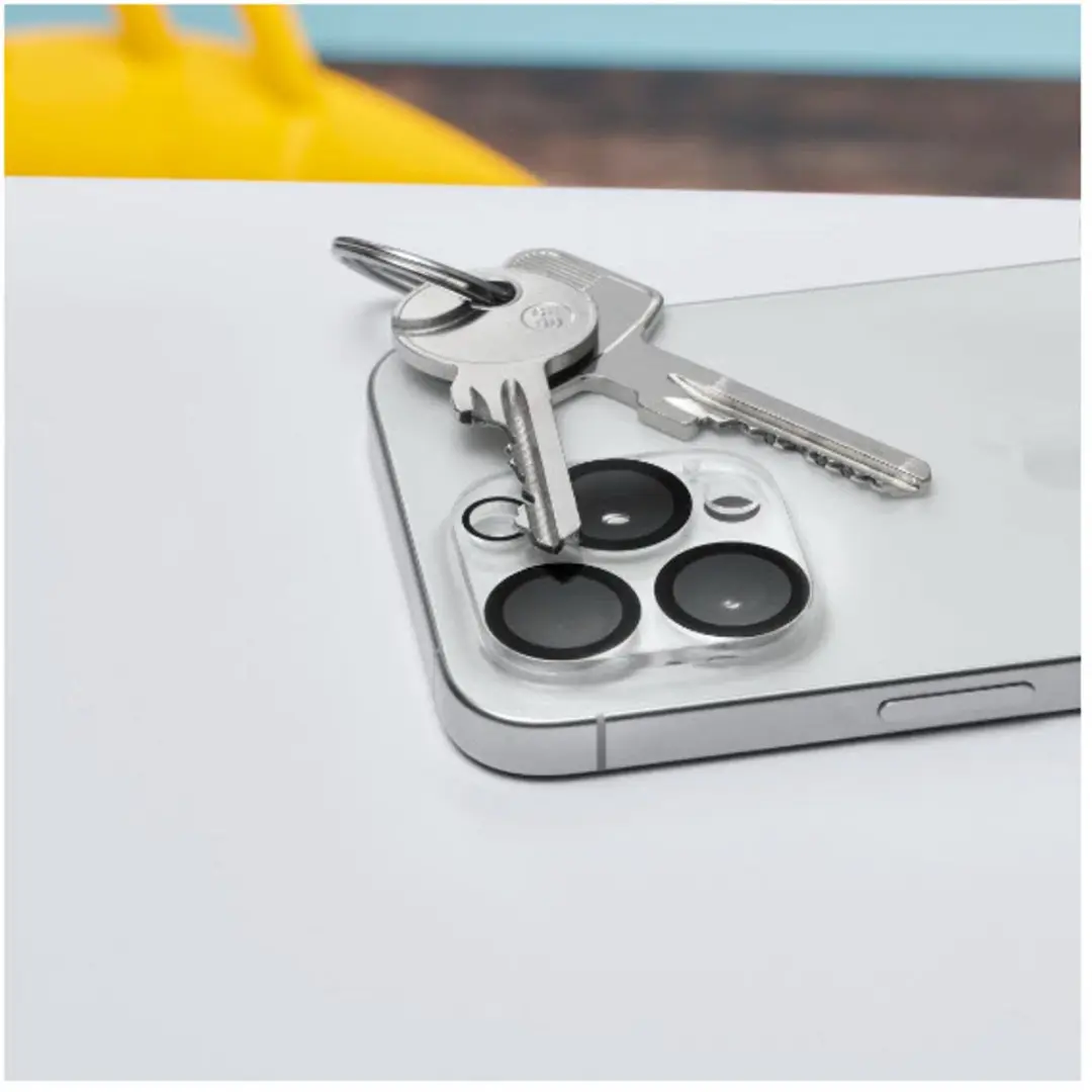 Hama Cam Protect iPhone 15/15 Plus Camerabescherming - Transparant