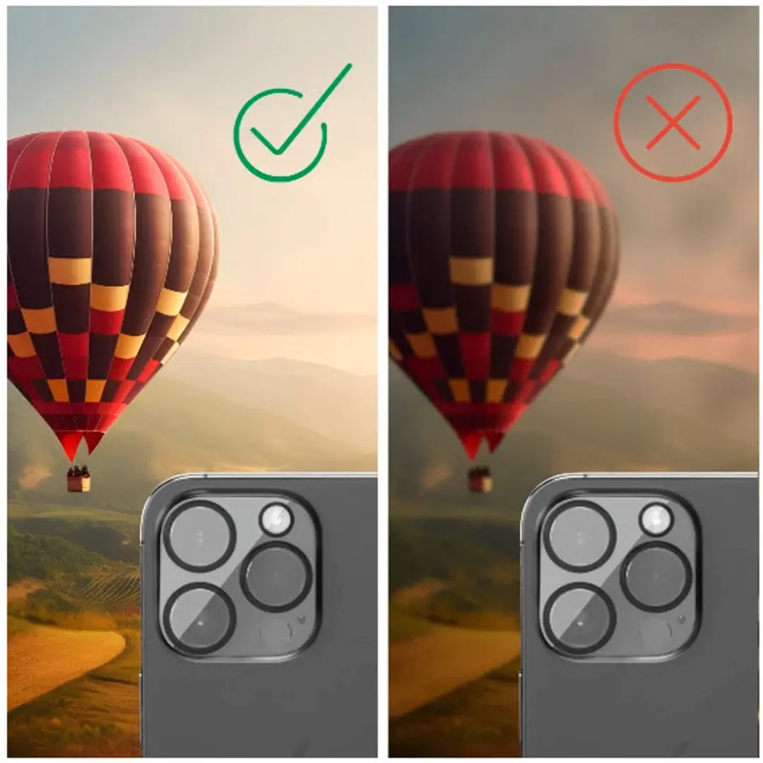Hama Cam Protect iPhone 15/15 Plus Camerabescherming - Transparant