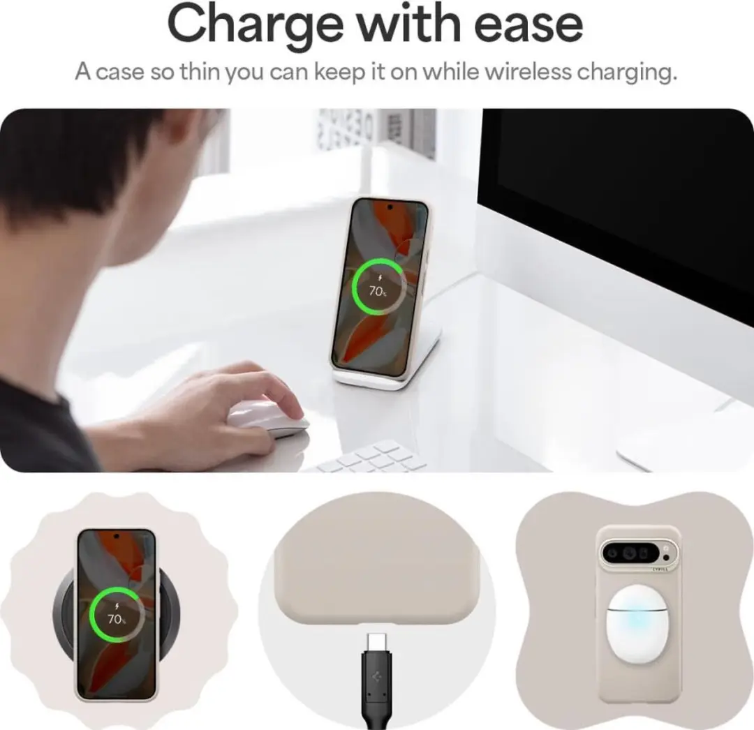 Spigen Cyrill Ultra Color Hoesje Pixel 9 Pro XL - ACS08476 - Wit - afbeelding 6 van 6