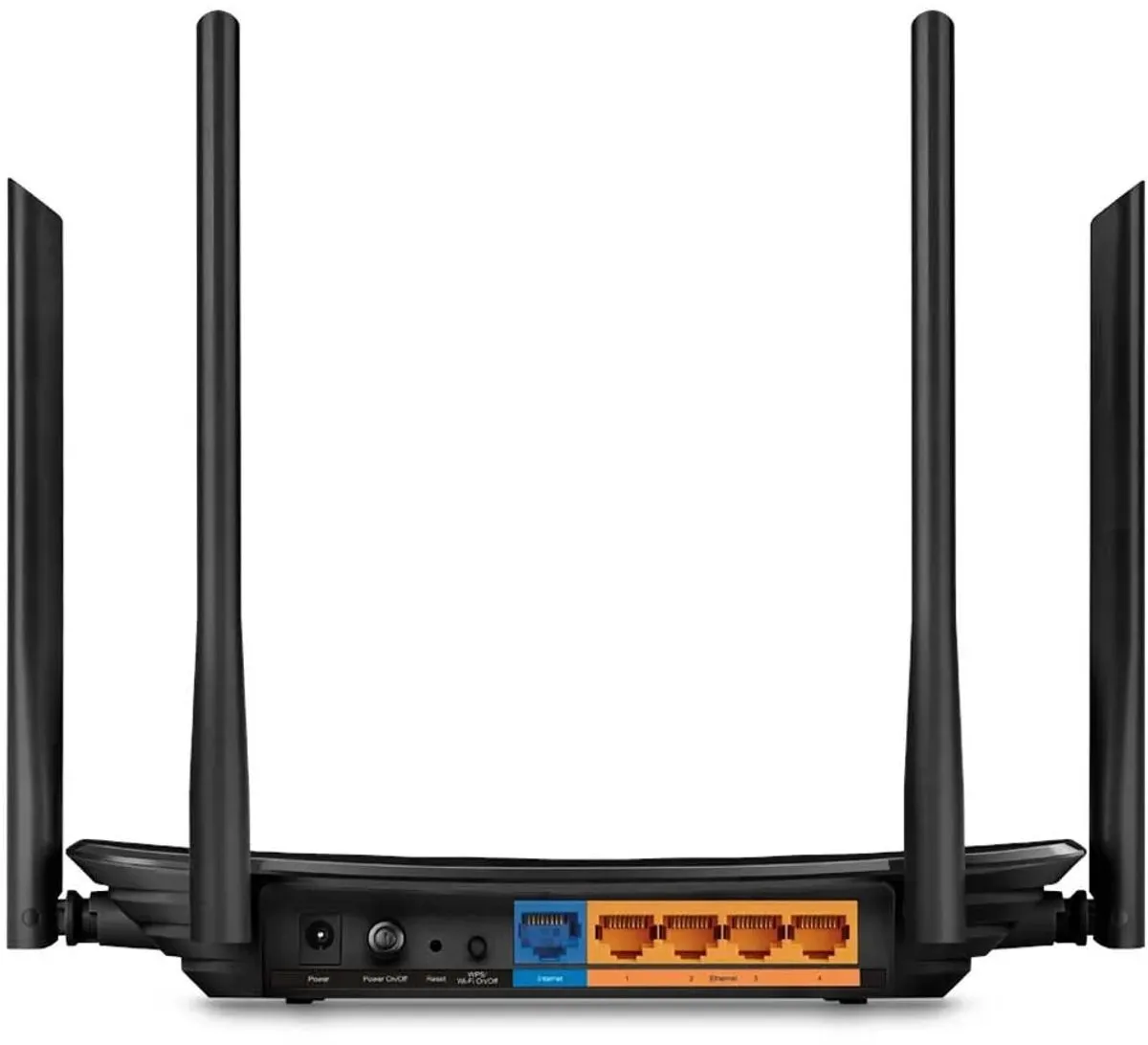 TP-Link Archer C6 Draadloze Router 1200 Mbps - Zwart