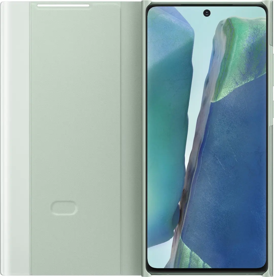 Samsung Clear View Hoesje Galaxy Note20 - Groen - 8806090580659