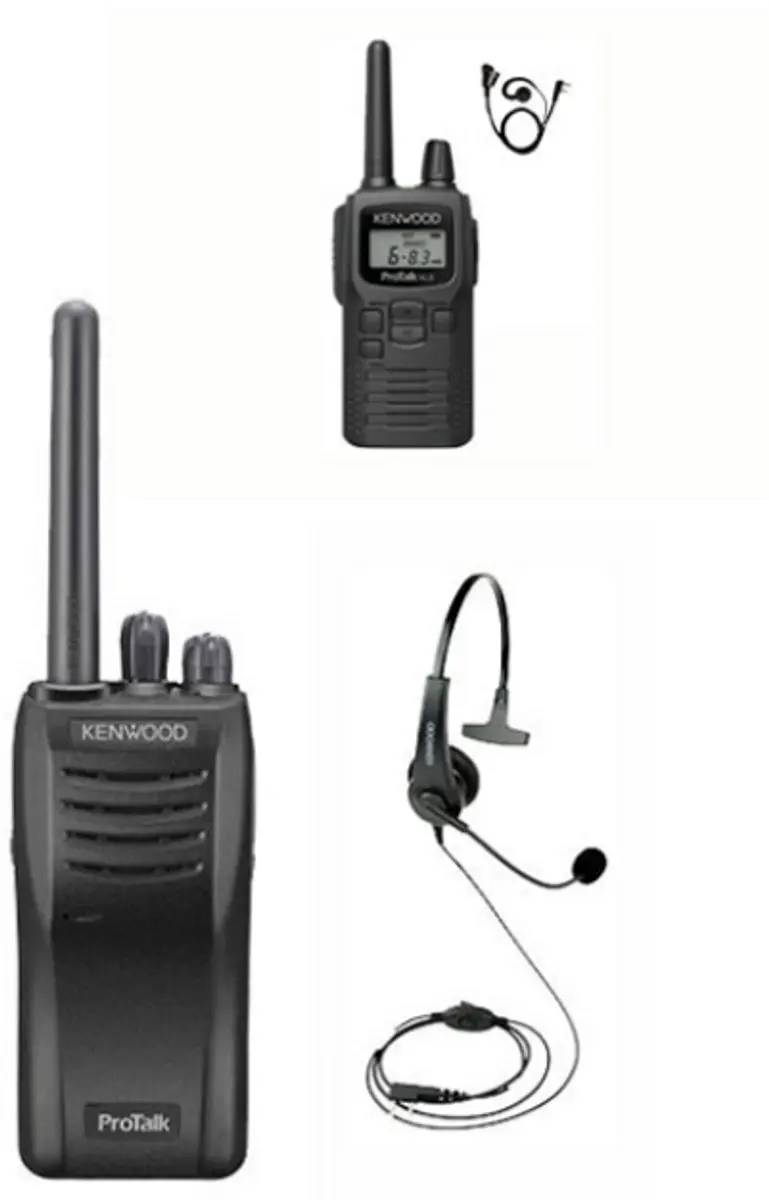 Kenwood PKT-300 & TK-3501 VOX Portofoonset