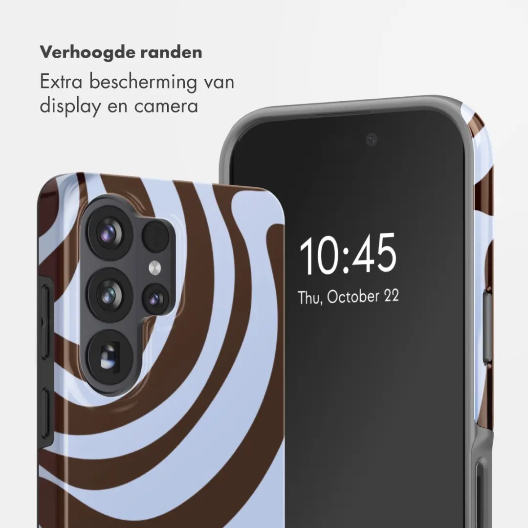 Selencia Hoesje Samsung Galaxy S26 Ultra Dream Swirl Chocolate