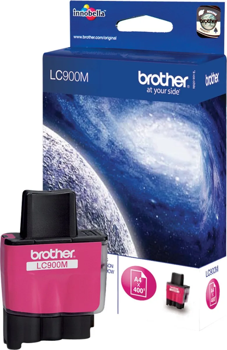 Brother LC-900M Inktcartridge - Magenta