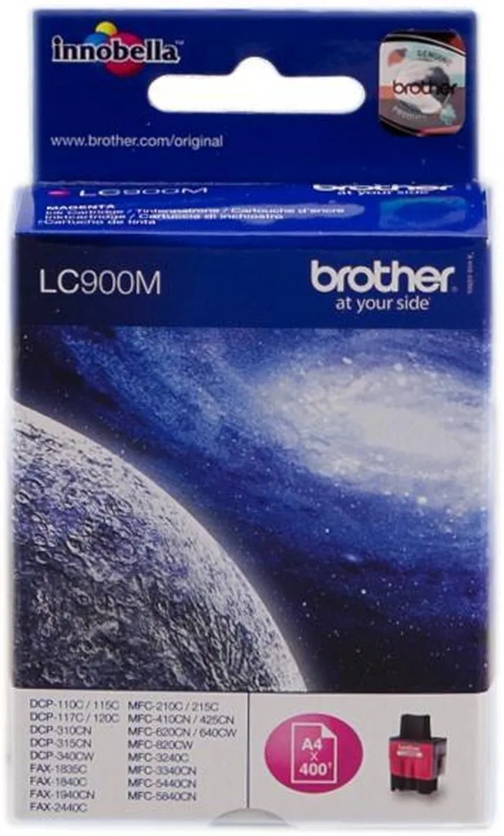 Brother LC-900M Inktcartridge - Magenta