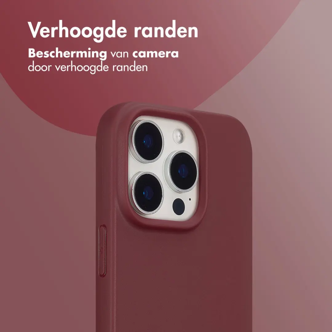 Imoshion Hoesje iPhone 16 Pro Wine Red