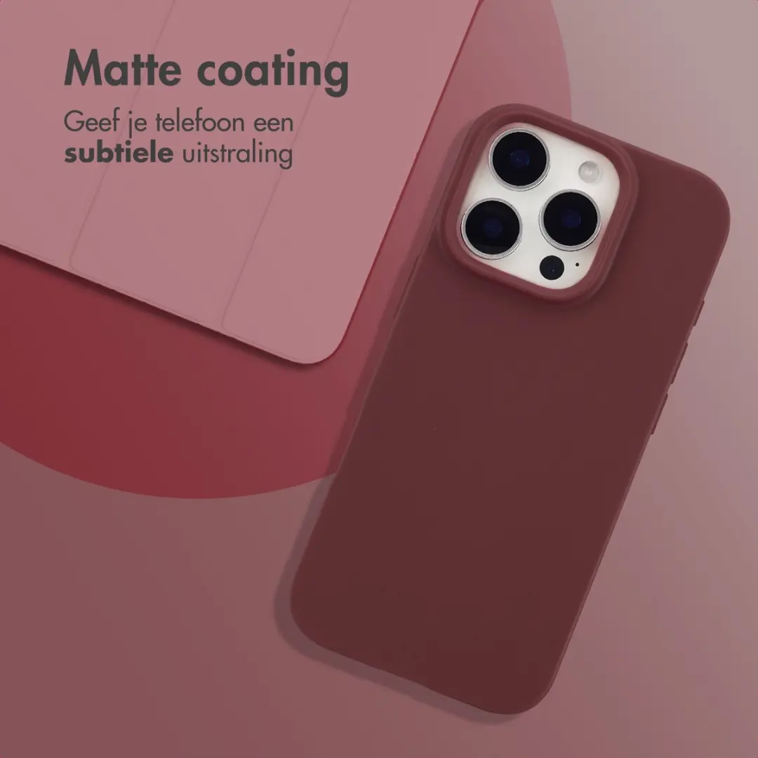 Imoshion Hoesje iPhone 16 Pro Wine Red