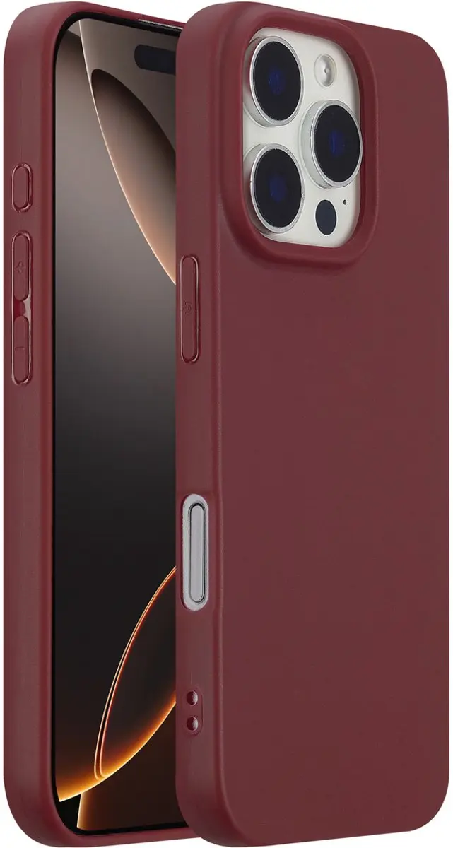 Imoshion Hoesje iPhone 16 Pro Wine Red