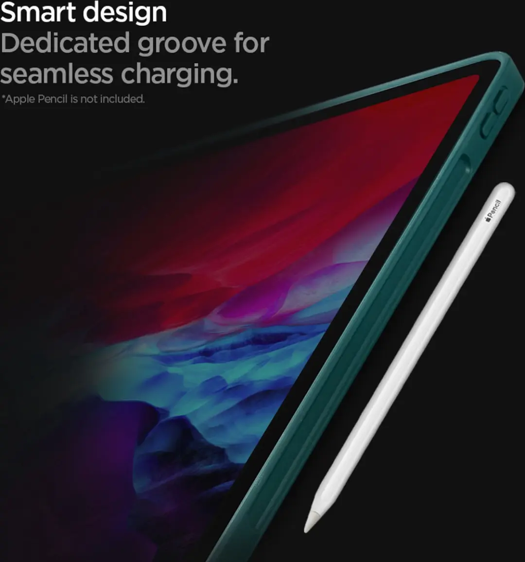 Spigen Urban Fit Hoes iPad Pro 11 ACS01056 - Groen - afbeelding 5 van 6