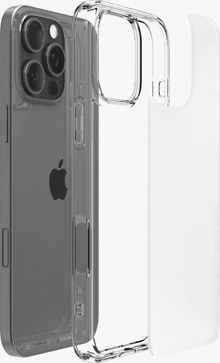 Spigen Ultra Hybrid Hoesje iPhone 16 Pro - Frost Transparant - MPN 8809971230346