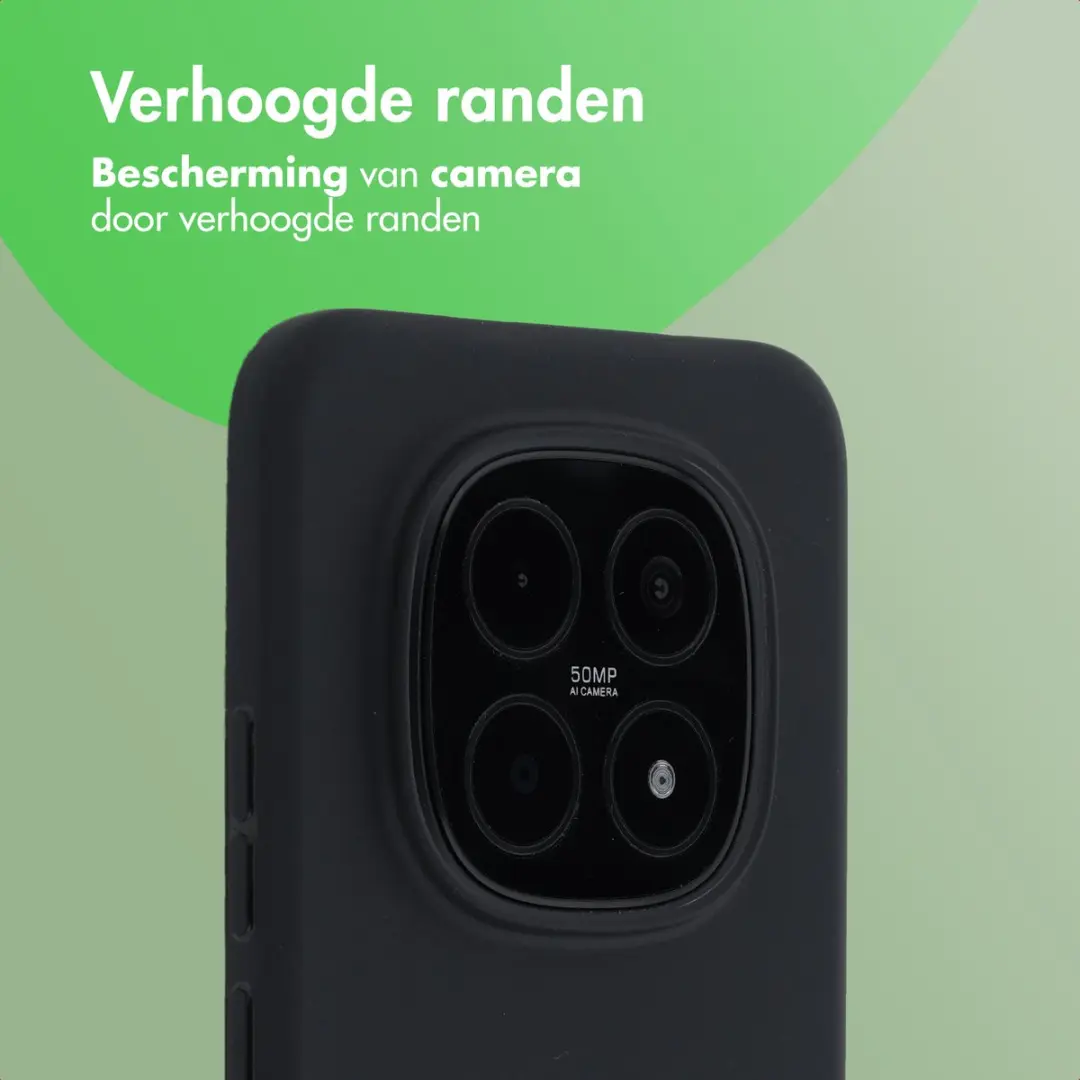 Imoshion Hoesje Xiaomi Redmi Note 15 Pro Plus 5G - Zwart