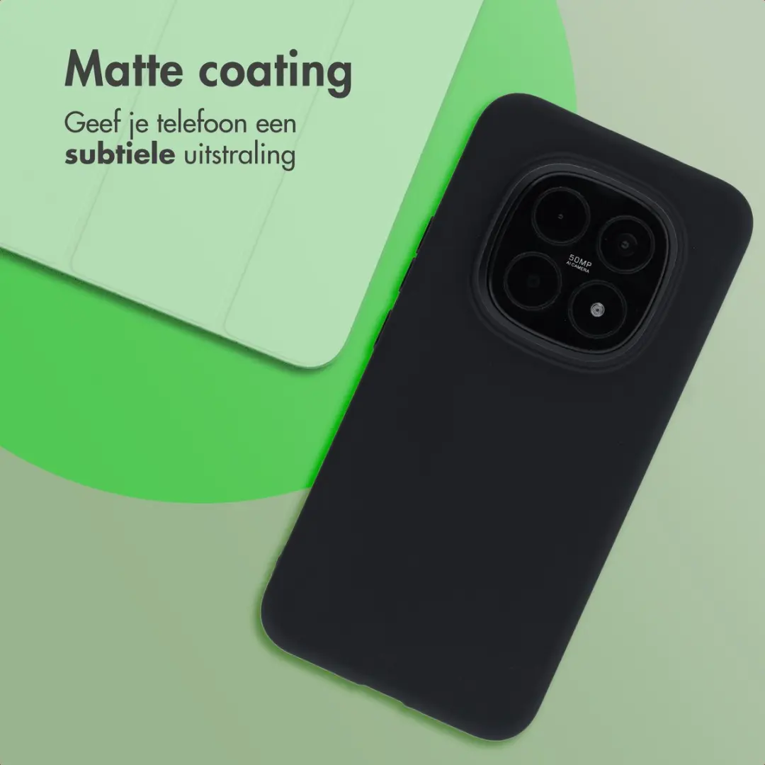 Imoshion Hoesje Xiaomi Redmi Note 15 Pro Plus 5G - Zwart