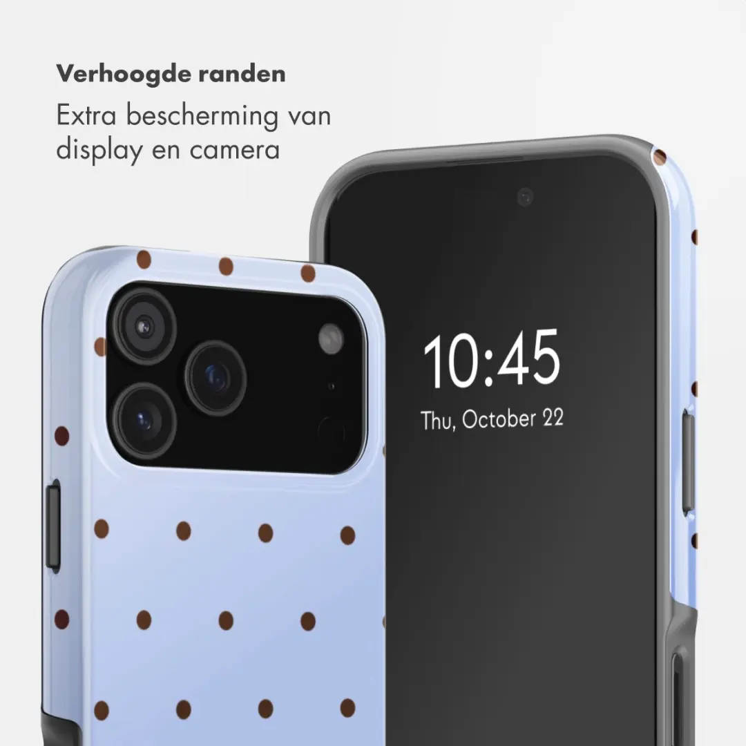 Selencia Hoesje iPhone 17 Pro Max - Lichtblauw - MagSafe