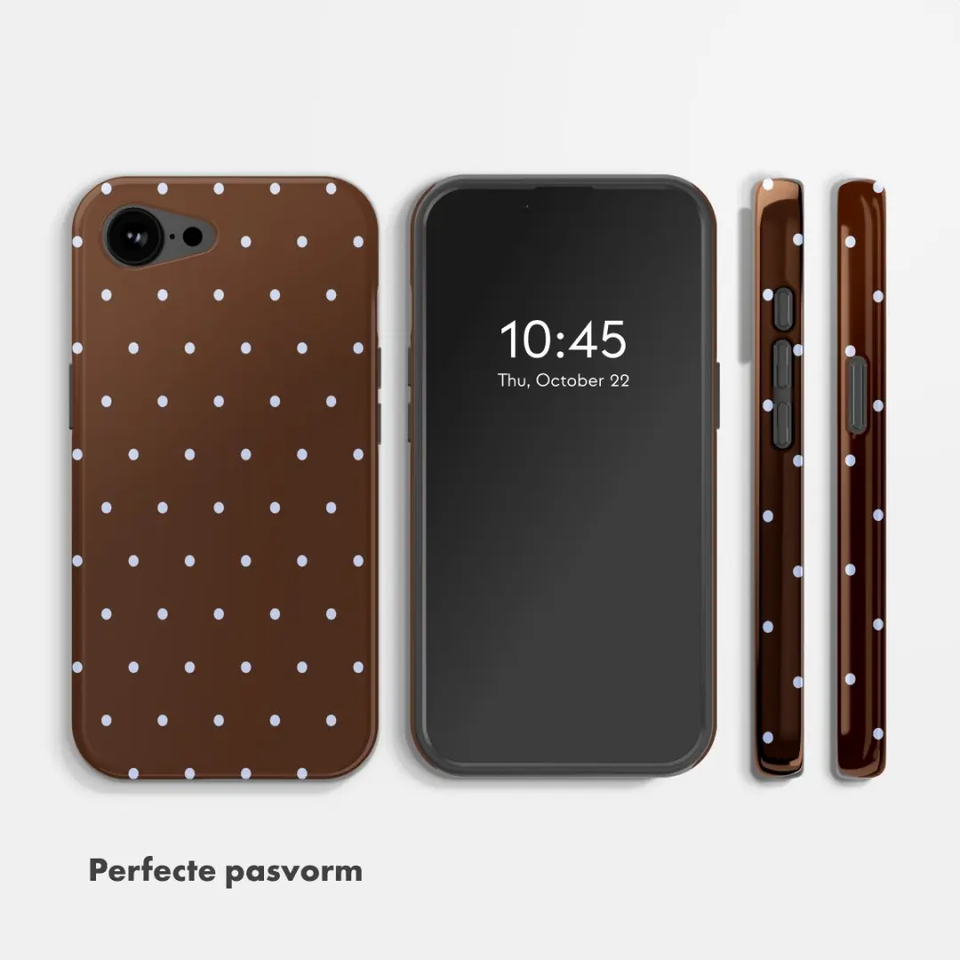 Selencia Hoesje iPhone 16/17 - MagSafe - Bruin - afbeelding 6 van 6