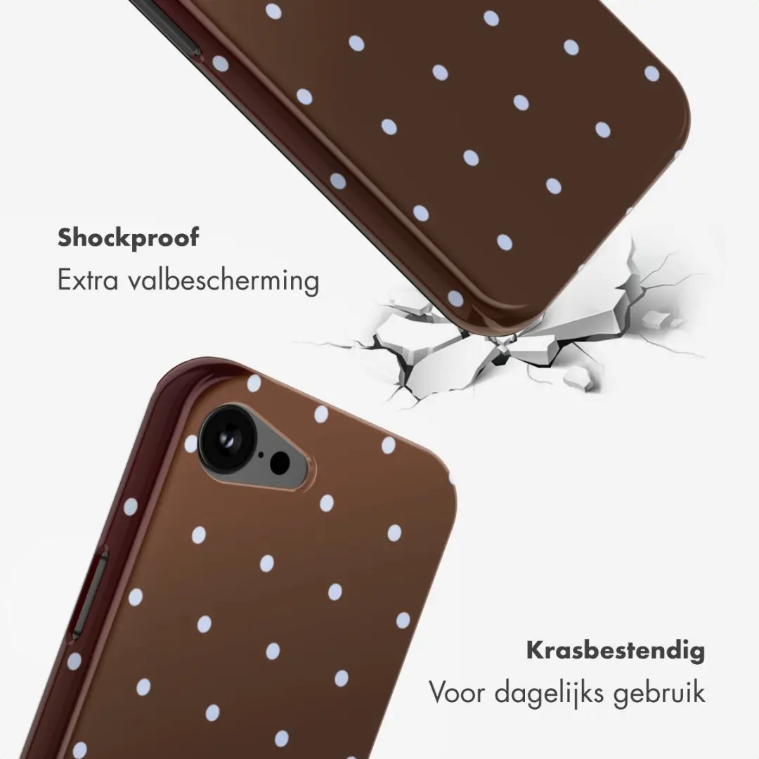 Selencia Hoesje iPhone 16/17 - MagSafe - Bruin