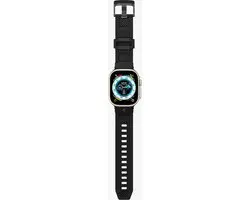 Spigen Rugged Ultra Band Apple Watch - 42/44/45/49mm - Mat Zwart - afbeelding 2 van 6