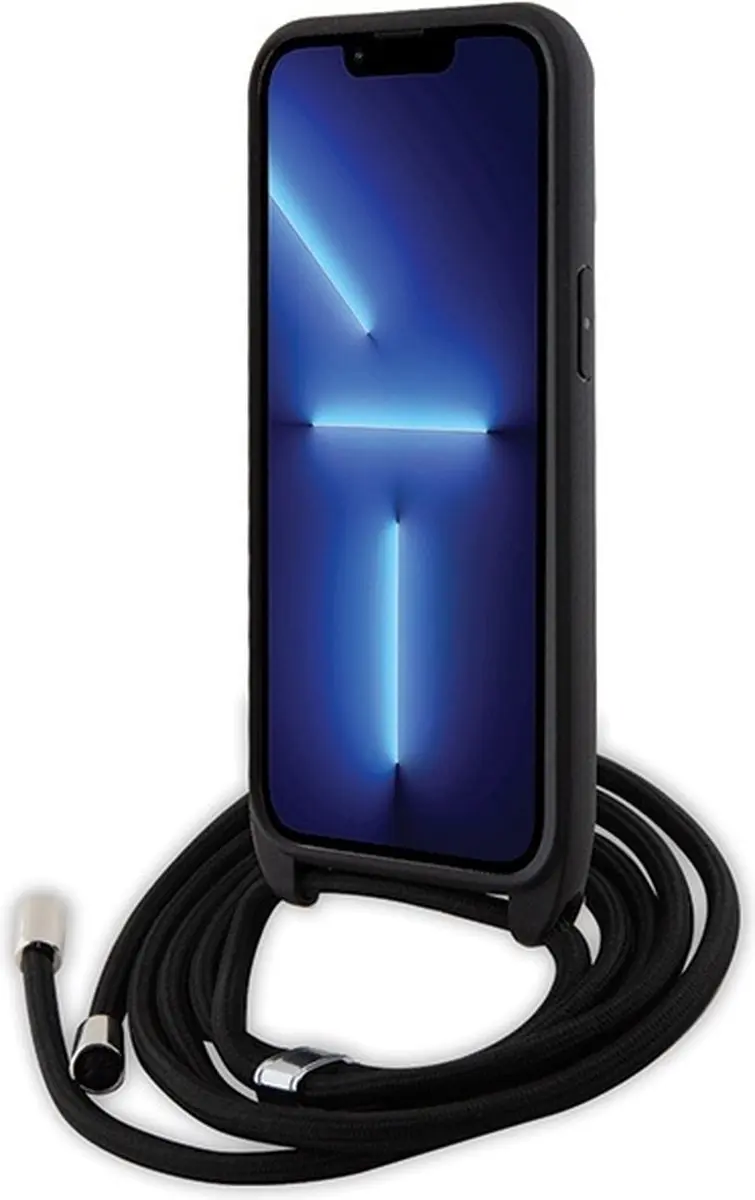 Karl Lagerfeld KLHCP13LSAKCPSK iPhone 13 Pro Hoes - Zwart - afbeelding 4 van 6