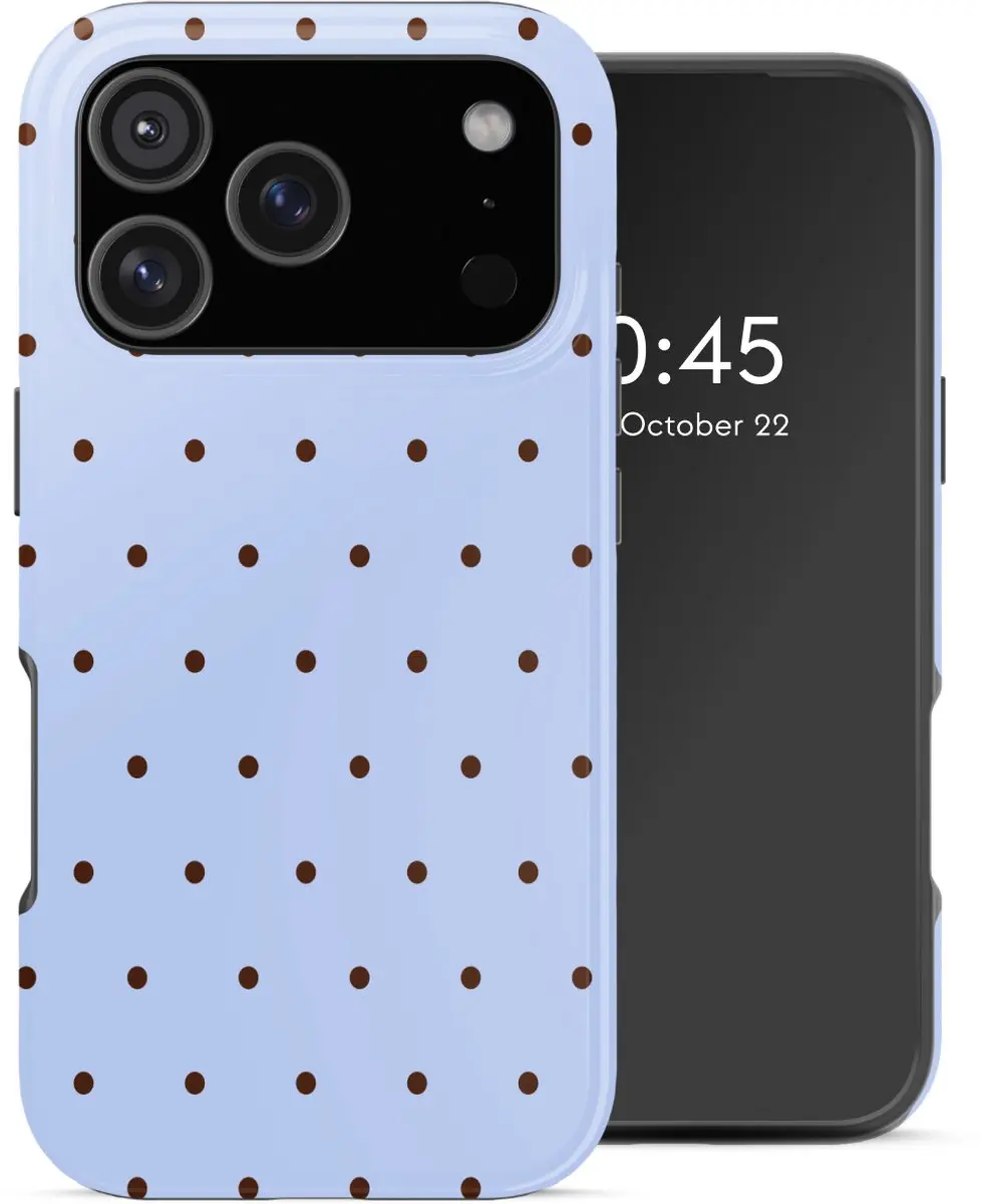 Selencia Hoesje iPhone 17 Pro Lichtblauw