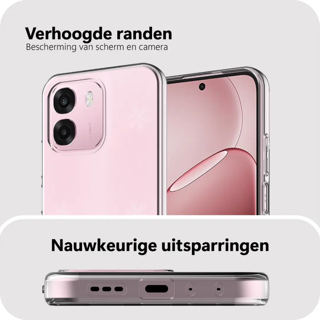 Just in Case Hoesje Oppo A6/A6s MOO2883KL0L - Transparant