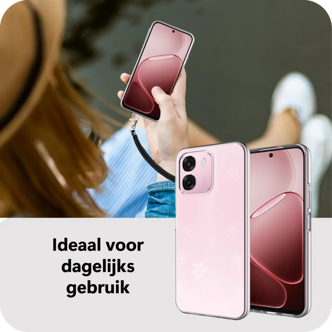 Just in Case Hoesje Oppo A6/A6s MOO2883KL0L - Transparant