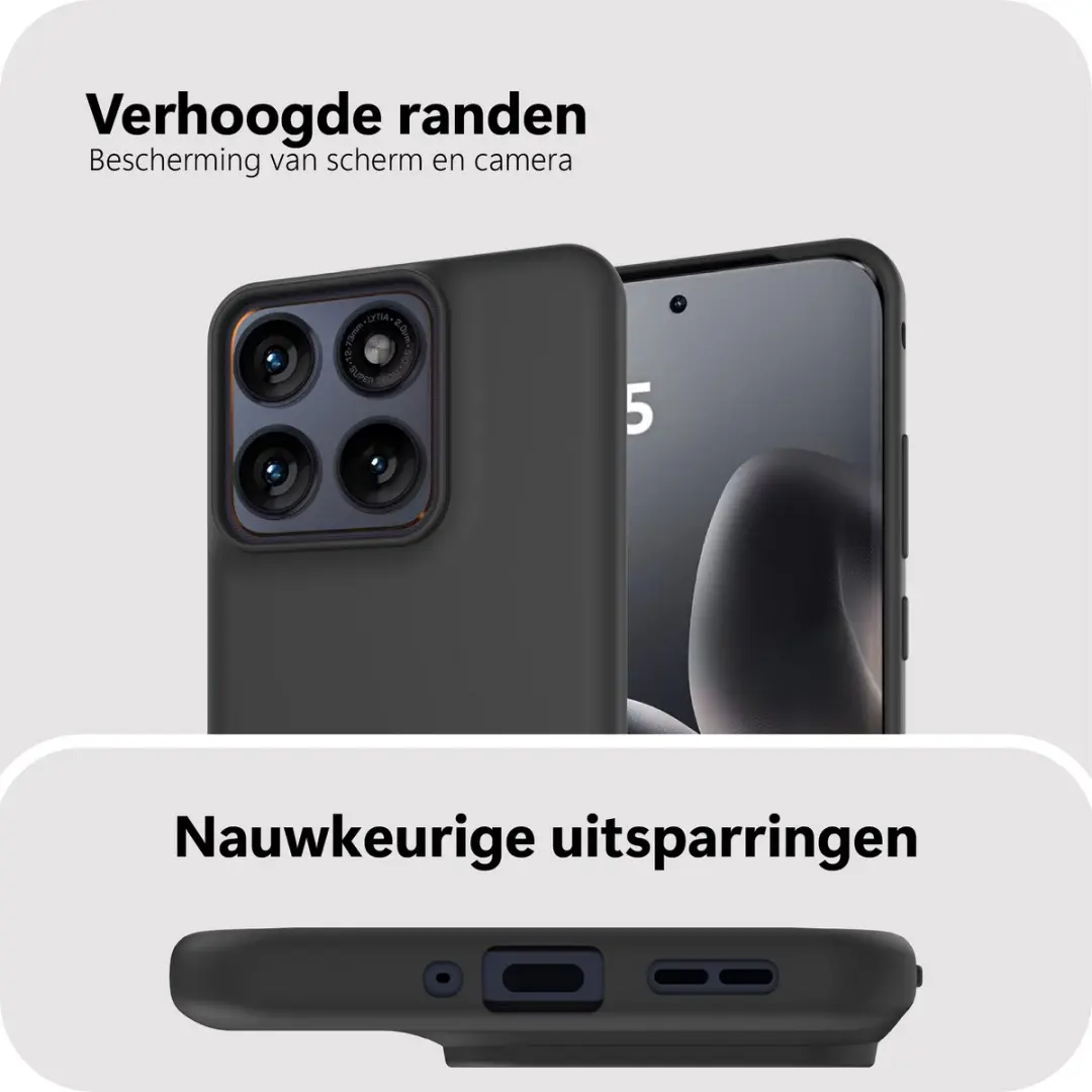 Just in Case Motorola Edge 70 Fusion Hoesje - Zwart MMT2906KL1L - afbeelding 6 van 6