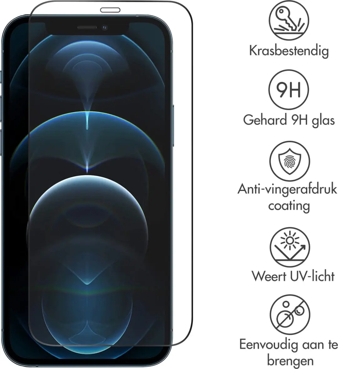 Accezz Screen Protector SH00087554 - iPhone 12 Pro Max