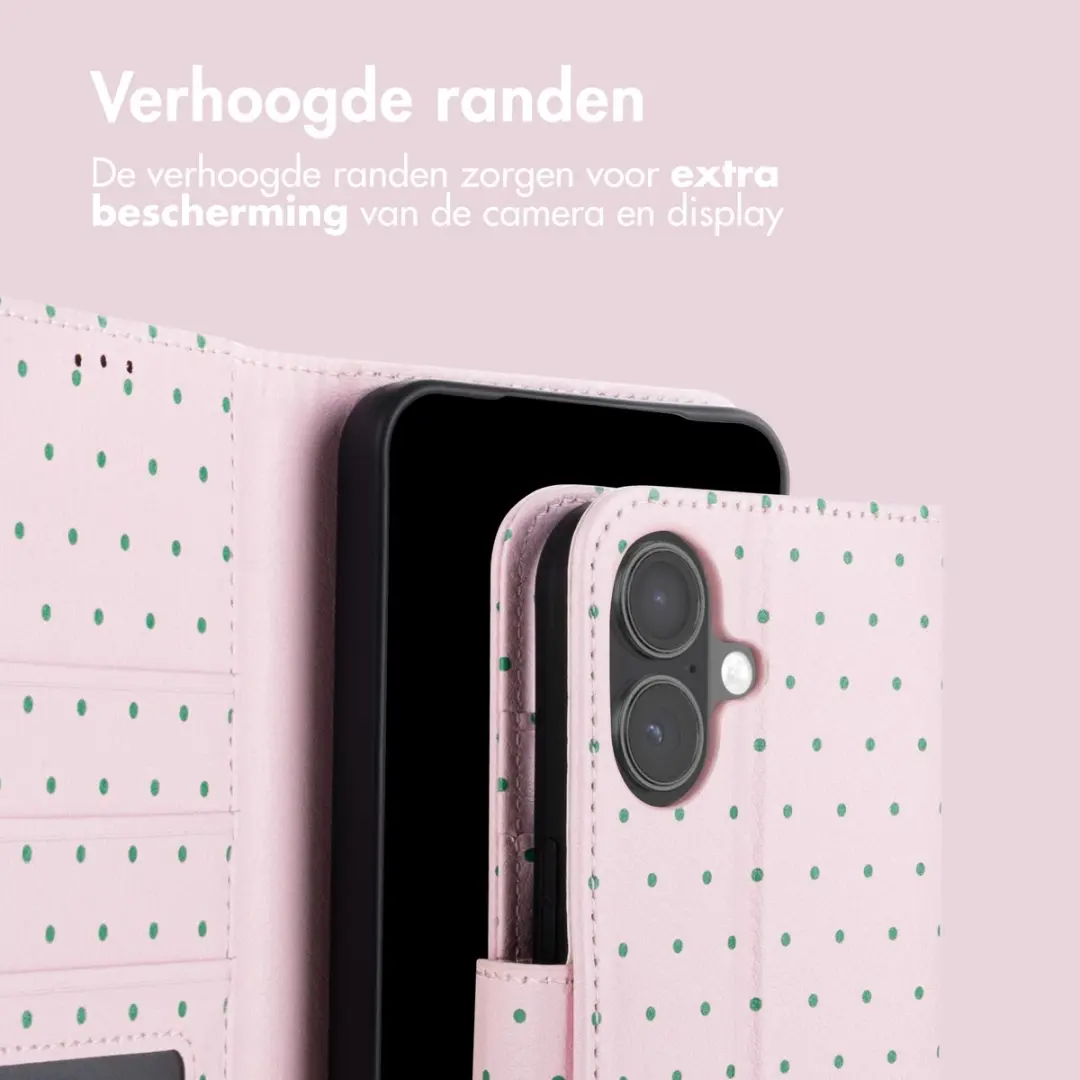 Imoshion Hoesje iPhone 17 Happy Dots - 3 Pasjes - afbeelding 6 van 6