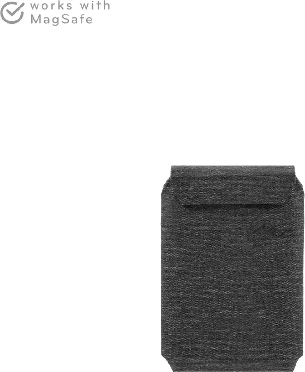 Peak Design Mobile Slim Wallet Charcoal