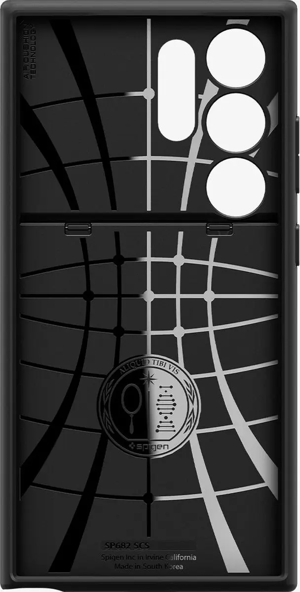 Spigen Slim Armor CS ACS07306 Hoesje Samsung Galaxy S24 Ultra - Zwart