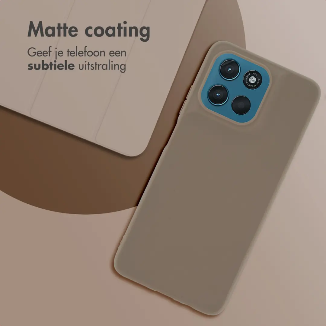 Imoshion Hoesje Motorola Moto G57 Power - Bruin