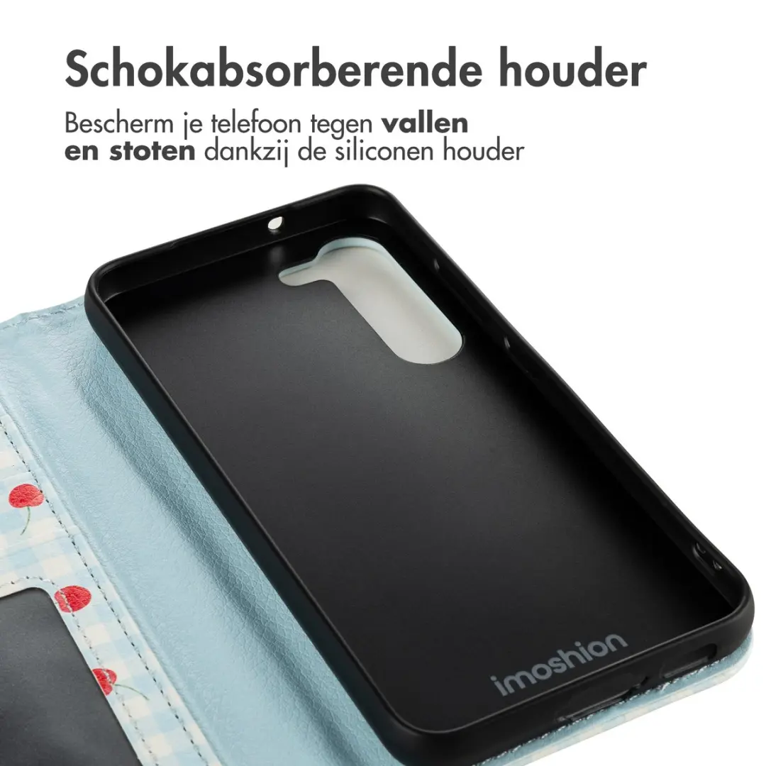 Imoshion Hoesje Samsung Galaxy S23 Cherry Check - 3 Pasjes