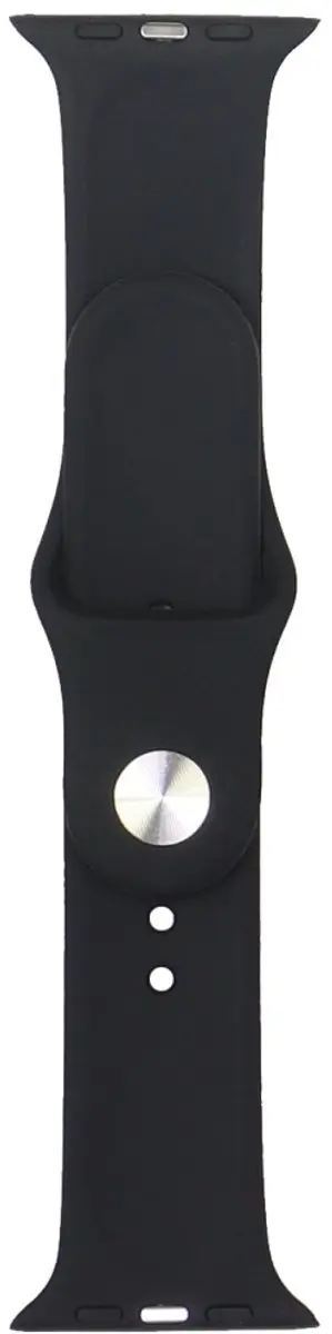 Audi Band voor Apple Watch - Siliconen Geometrisch Patroon - 44/45/46/49mm