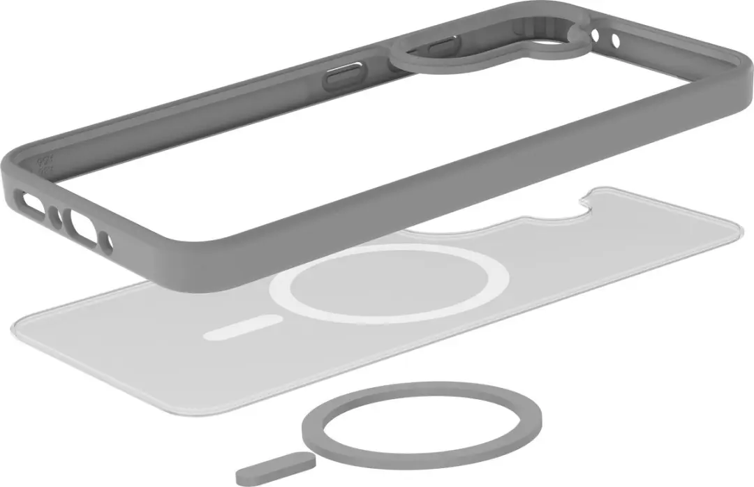 Just in Case Hoesje Samsung Galaxy A36/A56 - Military Grade - Grijs