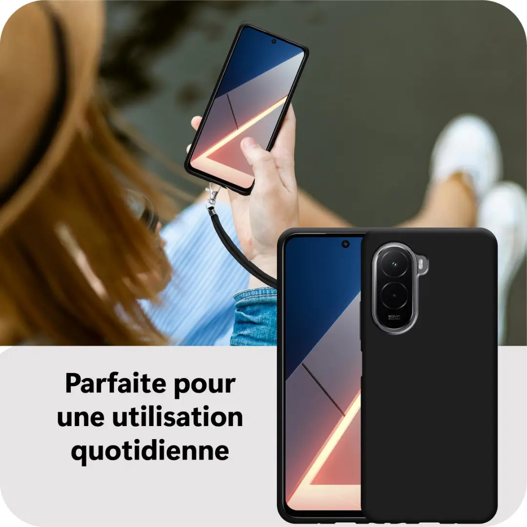 Just in Case Hoesje MXM2814KL1L Xiaomi Poco M6 - Zwart