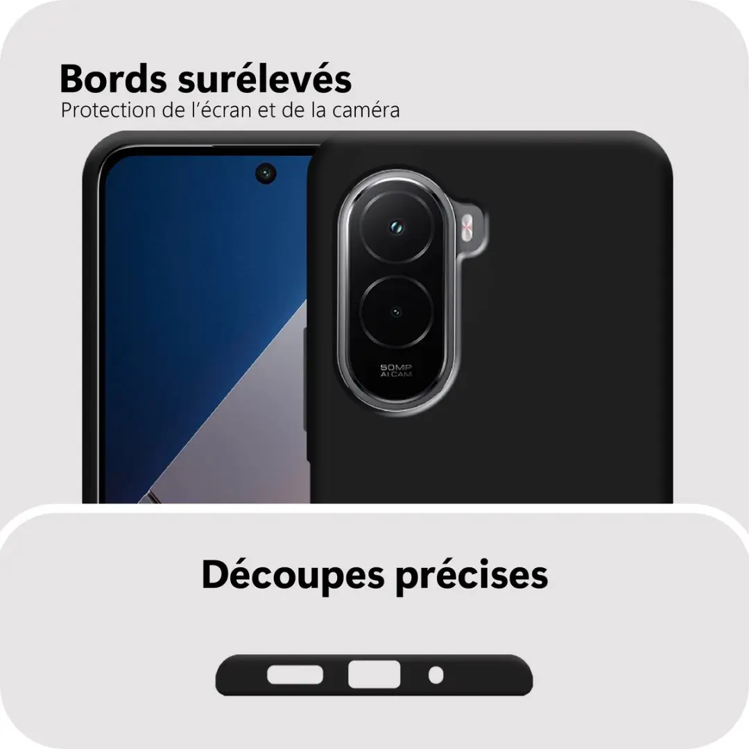 Just in Case Hoesje MXM2814KL1L Xiaomi Poco M6 - Zwart - afbeelding 6 van 6