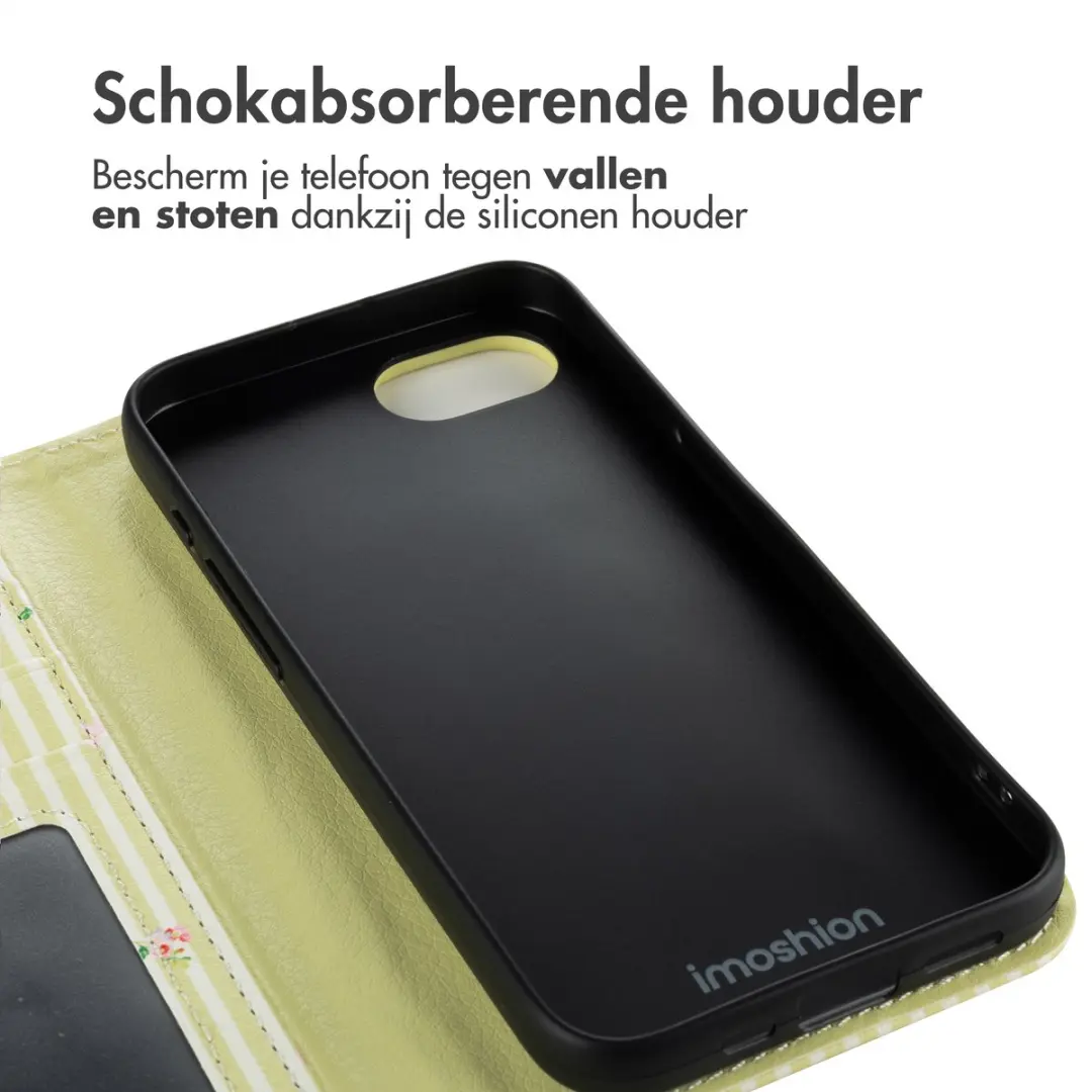 Imoshion Hoesje Apple iPhone 16/17 Garden Stripes - 3 Pasjes