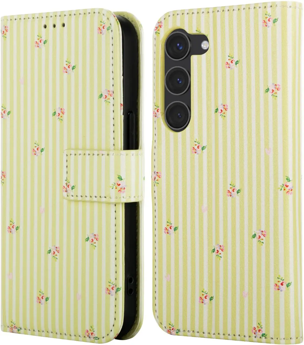 imoshiion Hoesje Samsung Galaxy S23 Garden Stripes