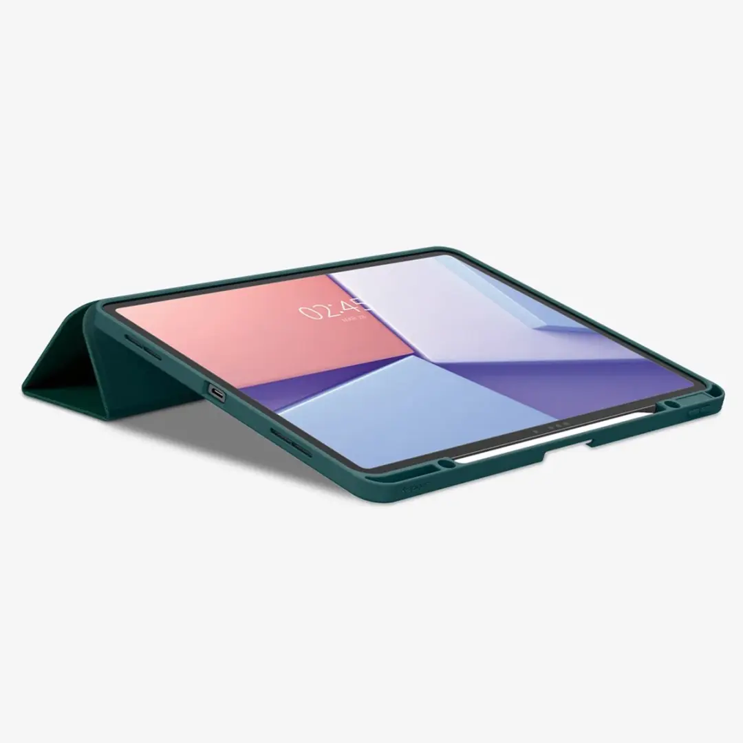 Spigen Urban Fit Bookcase ACS07672 voor iPad Air 13 - Midnight Green