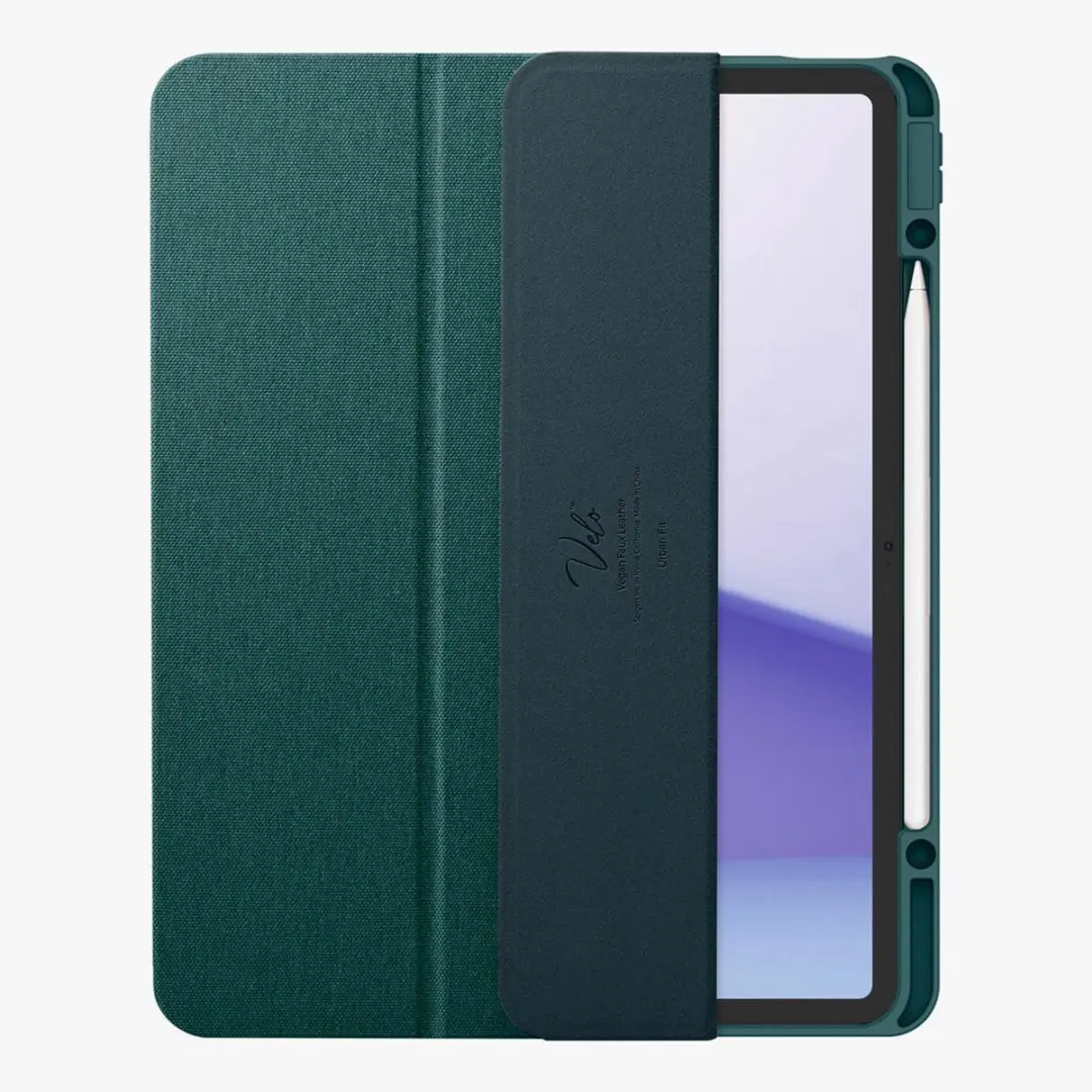 Spigen Urban Fit Bookcase ACS07672 voor iPad Air 13 - Midnight Green