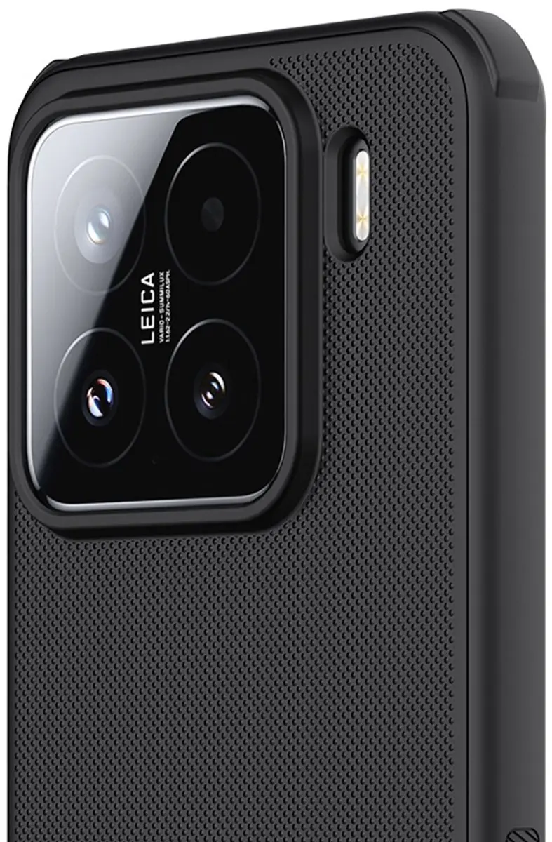 Nillkin Hoesje Xiaomi 15 Bi-Materiaal Super Frosted Pro 57983125346 - Zwart