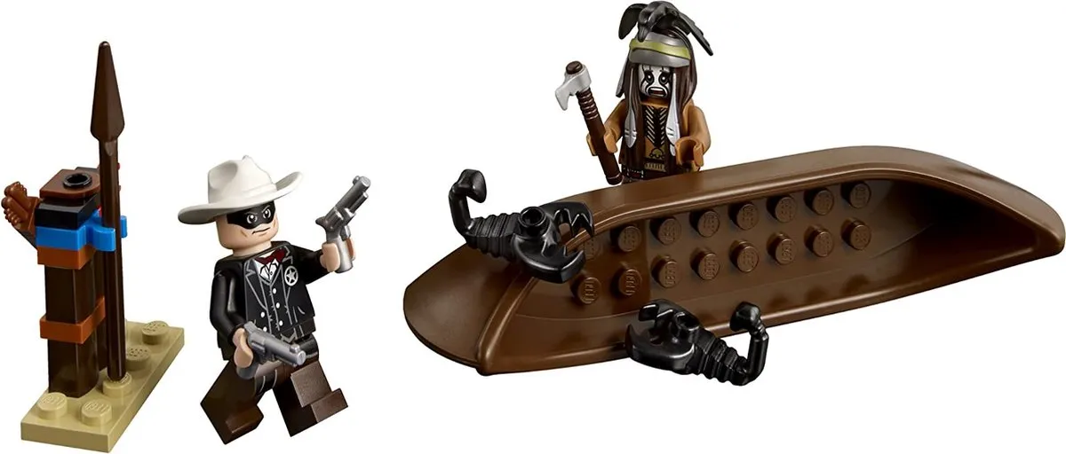 LEGO The Lone Ranger Comanche Kamp 79107 - 3 Minifiguren
