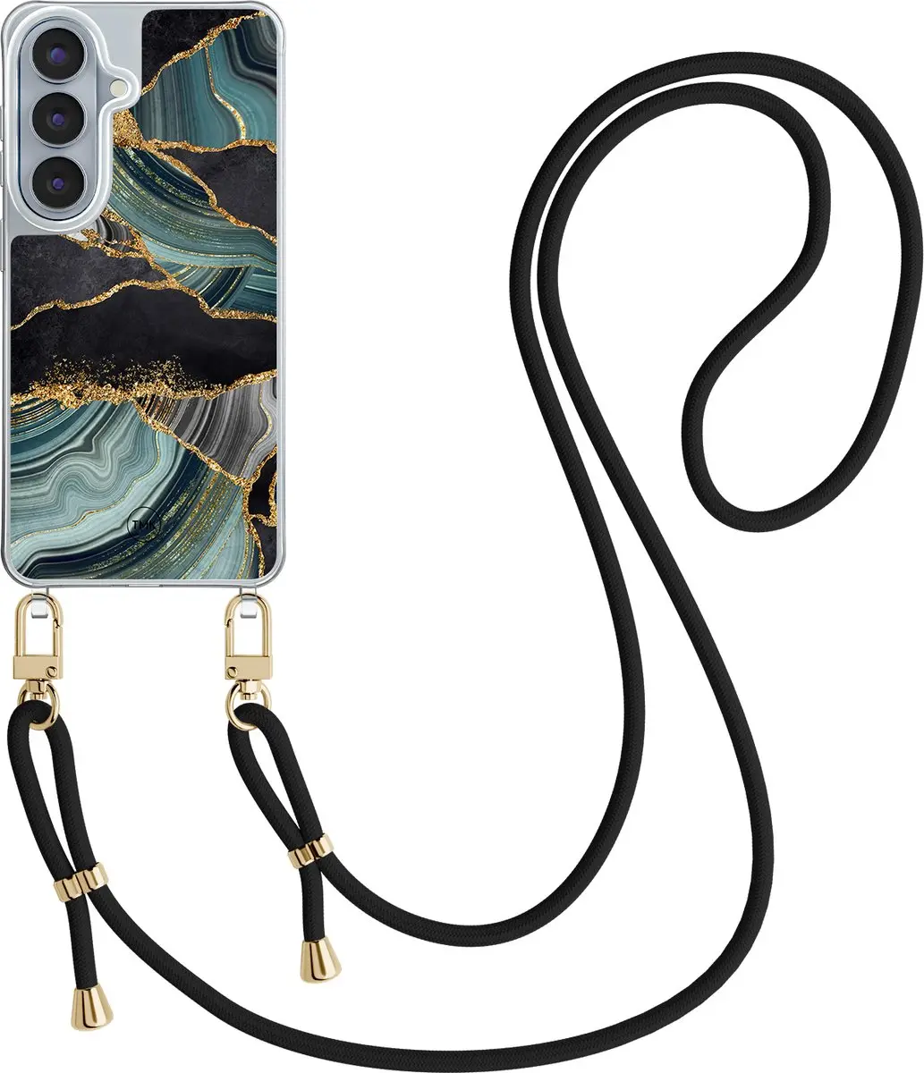 Casevibes Telefoonhoesje S26 CV/S/S26/C/014 - Marble Jade Stone - Crossbody