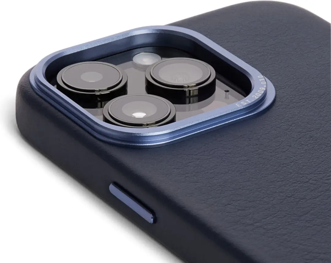 Decoded D23IPO14PMBC1NY Back Cover - iPhone 14 Pro Max - Donkerblauw